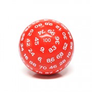D100-Red Opaque(White Ink)